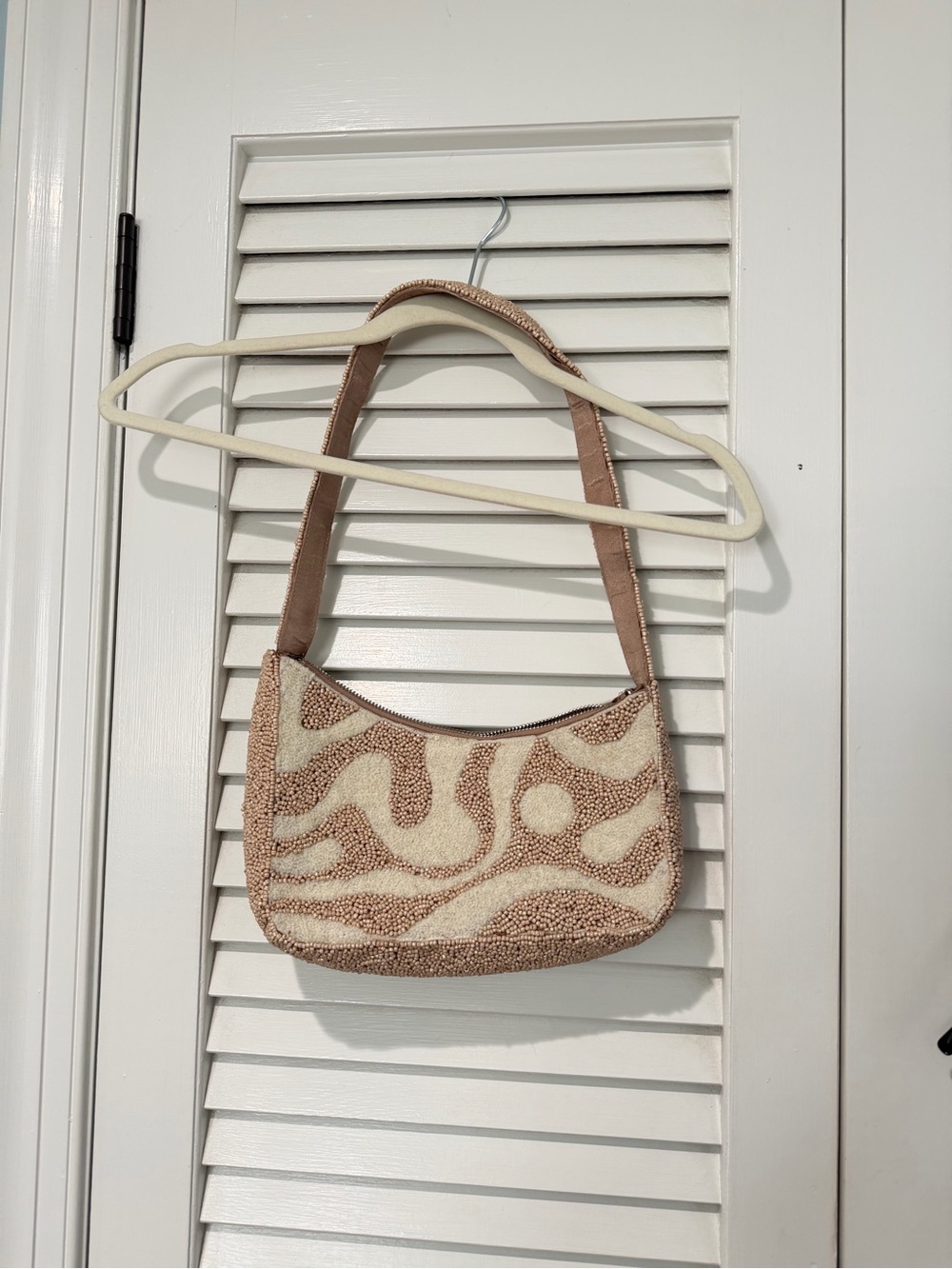 Beaded Shoulder Purse